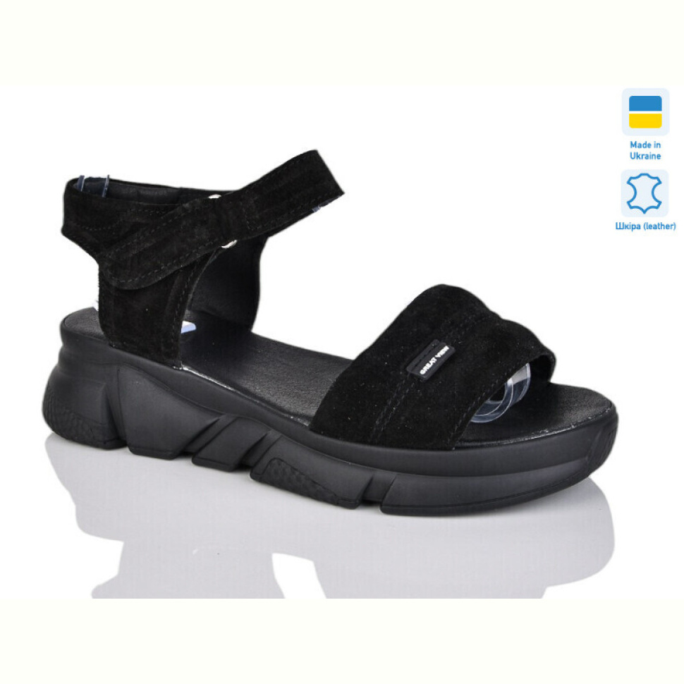 Босоножки Sali 1708-1 ч.з.