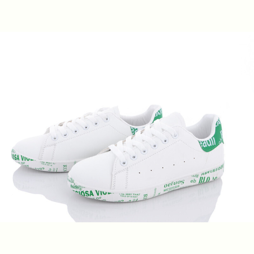 Кроссовки Violeta 9-782 white-green