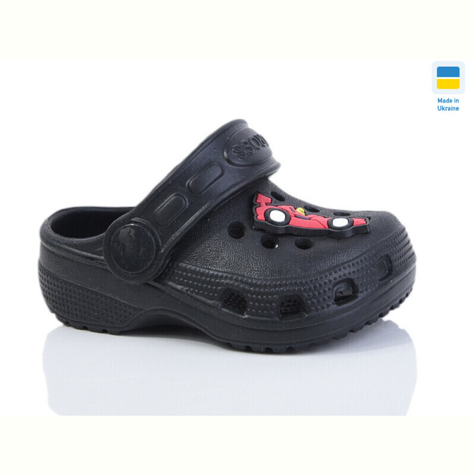 Кроксы Lot Shoes H1 чорний