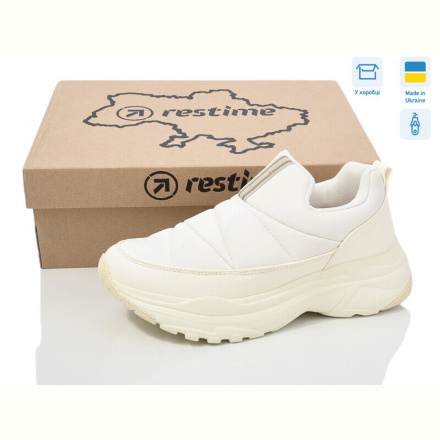 Кроссовки Restime JWZ24376 white