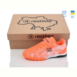 Футбольная обувь Restime DD024406-1 orange-white