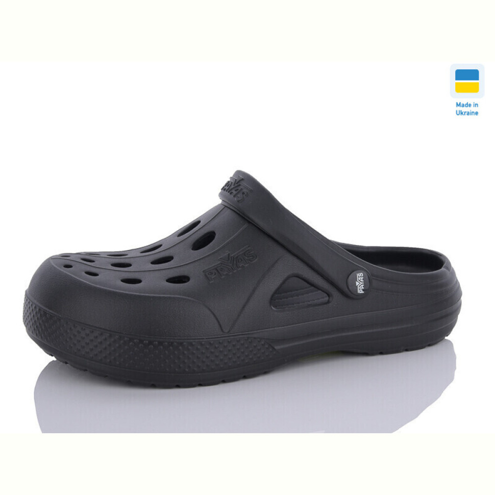 Кроксы M&L  Alex13 Крокс ML чорний