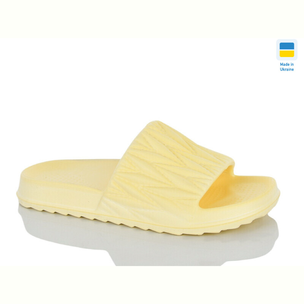 Шлепки DeMur W681 жовтий