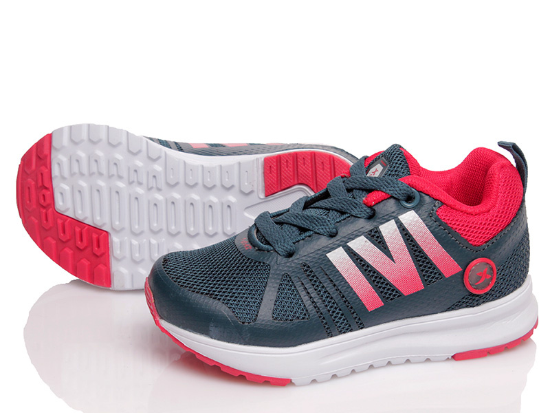 Кроссовки Kidsmix N4064b3 slate-grey-red