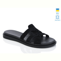 Шлепки Sali 502-19 чорний з.