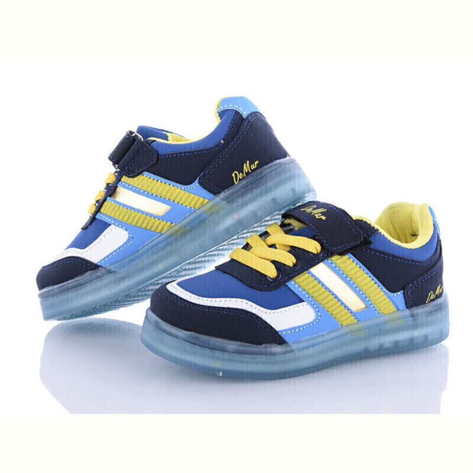 Кроссовки DeMur 2508-002 не світяться 2025