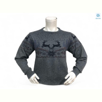 Свитер TurkishBrend A03 т.сірий