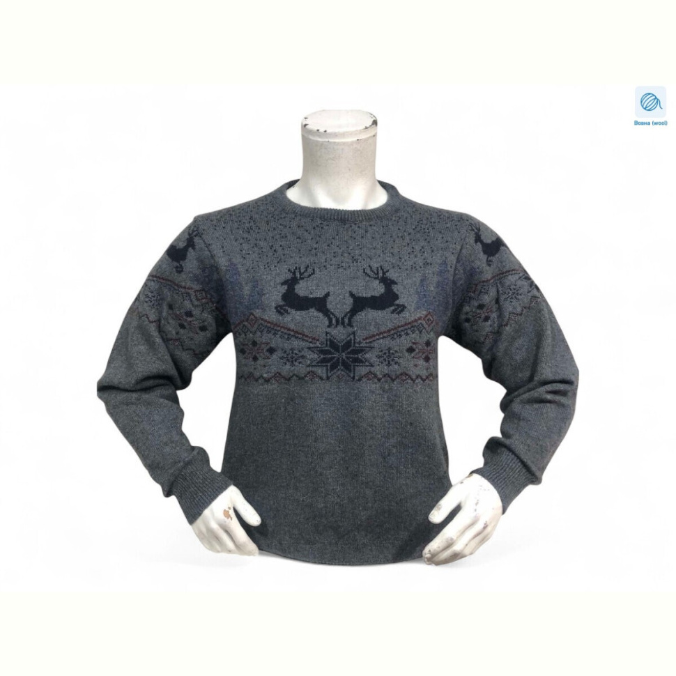 Свитер TurkishBrend A03 т.сірий