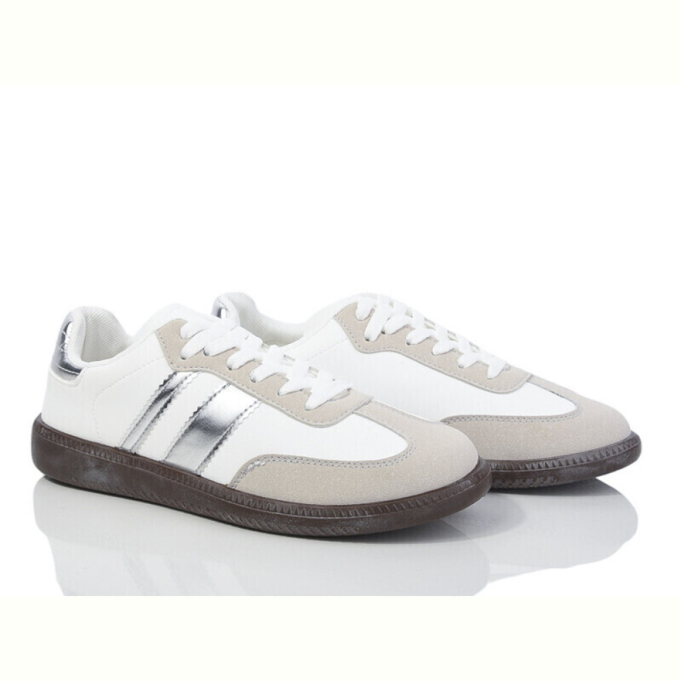 Кроссовки Violeta 20-1078-2 white-silver