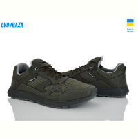Кроссовки Lvovbaza Paolla Sport 2-3713 хакі сітка