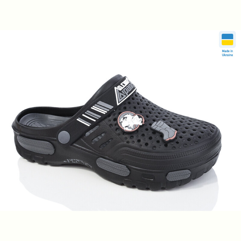 Кроксы Lot Shoes N118 чорний