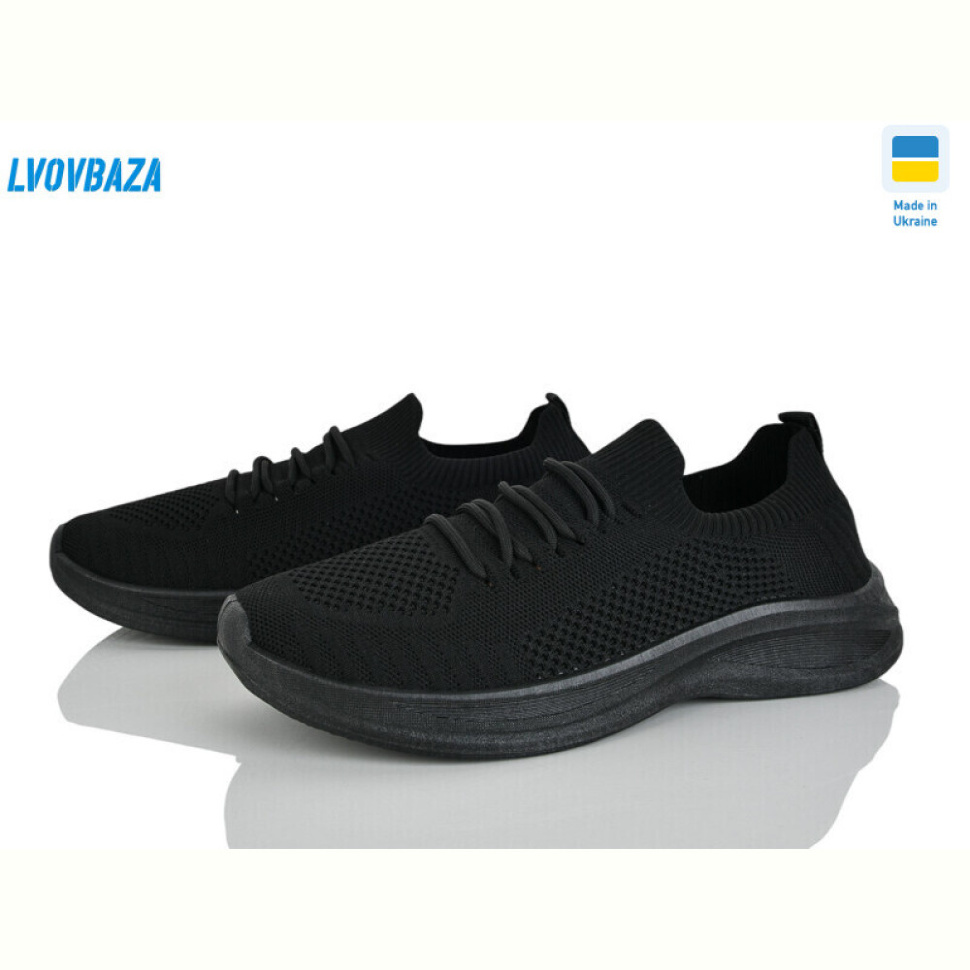 Кроссовки Lvovbaza B&R 7006 чорний