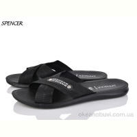 Шлепки Spencer 0304Б чорний