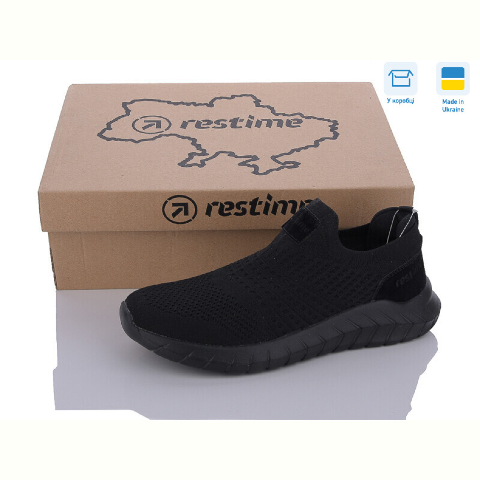 Кроссовки Restime WWL24002 black