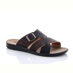 Шлепки Oscar 29 black-brown.