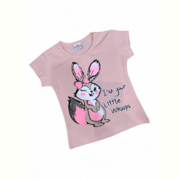 Футболка Kids-modnik 4094 пудра