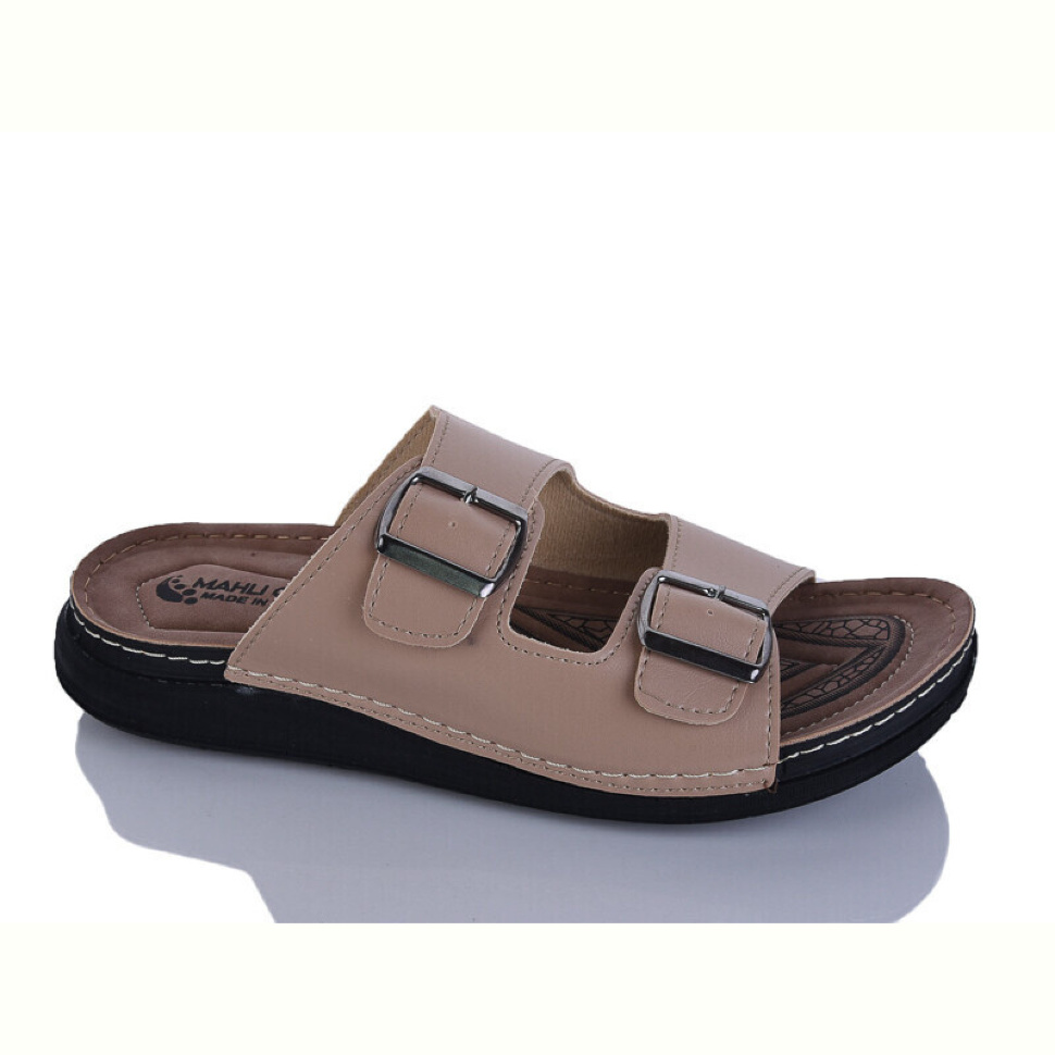 Шлепки Oscar 01-42 беж к.