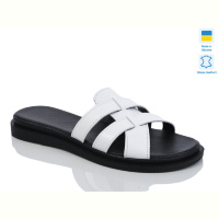 Шлепки Sali 502-19 білий к.