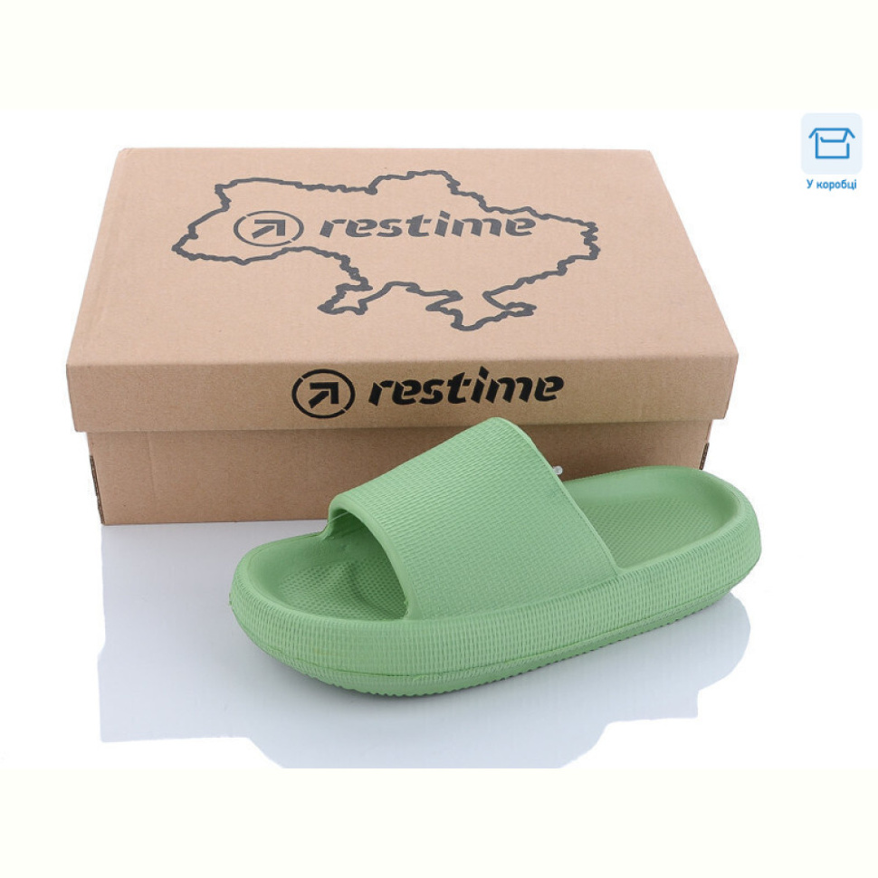 Шлепки Restime TWL22033 mint