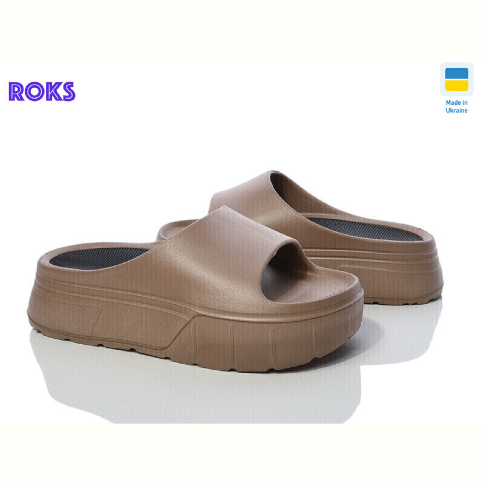 Шлепки Roks Progress 154 мокко