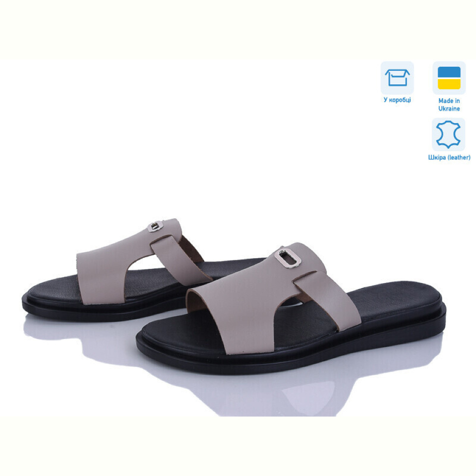 Шлепки A.Dama 290-2 беж.ш.