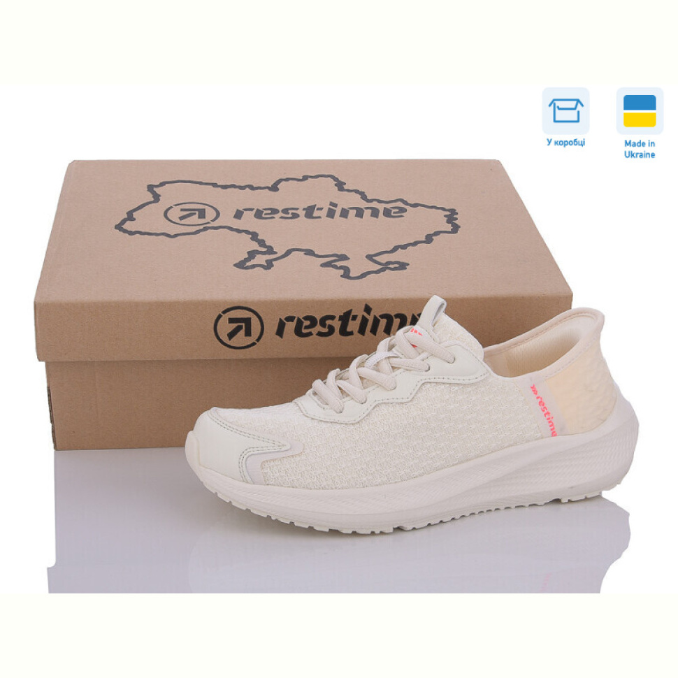 Кроссовки Restime HWL24120 beige