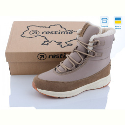 Ботинки Restime TWZ23236 beige