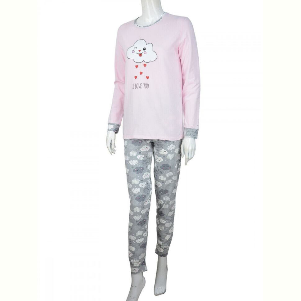 Пижама Nicoletta 96689 grey