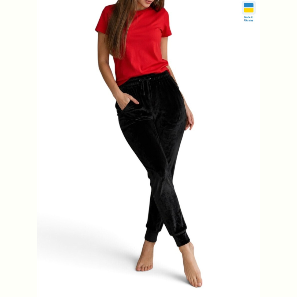 Спортивные брюки Sport style N33018 чорний