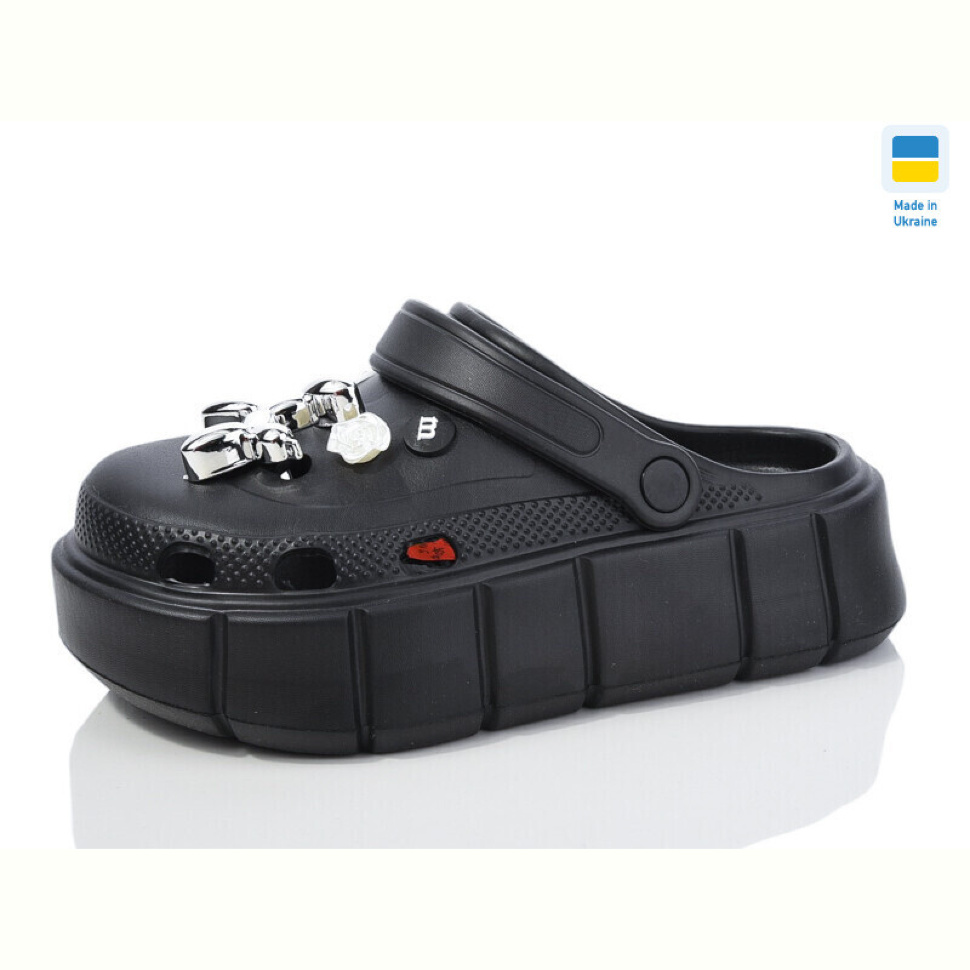 Кроксы Lot Shoes 152-2-6 чорний Кроксы Lot Shoes 152-2-6 чорний