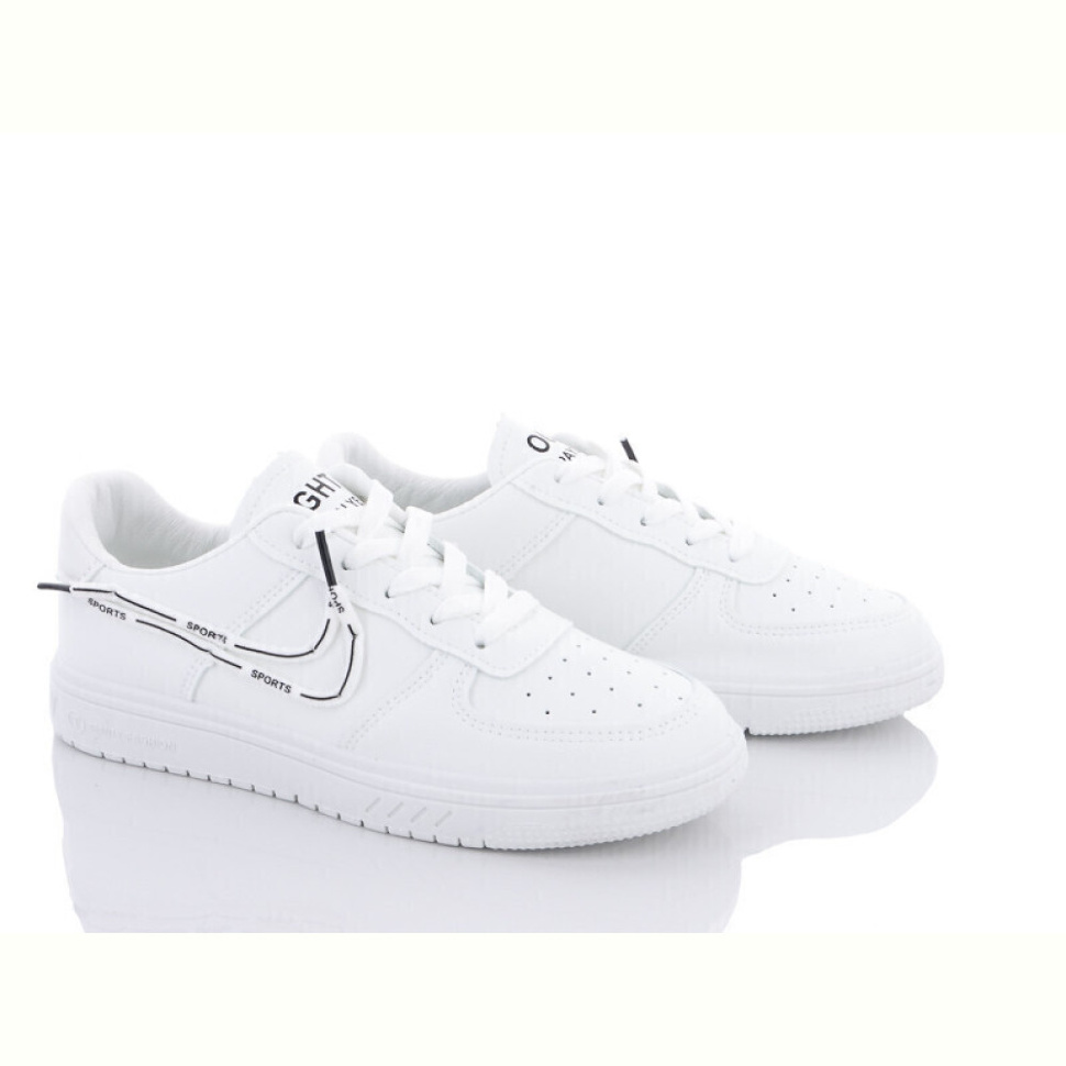 Кроссовки Violeta 176-11 white-black