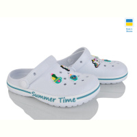 Кроксы Golden Lion N328 білий