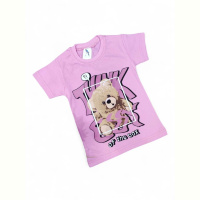 Футболка Kids-modnik 0117-1 рожевий