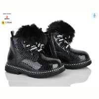 Ботинки Clibee-Doremi ANQ236-1 black фліс