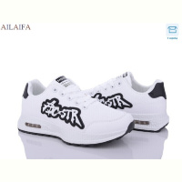 Кроссовки Ailaifa 6659 white-black