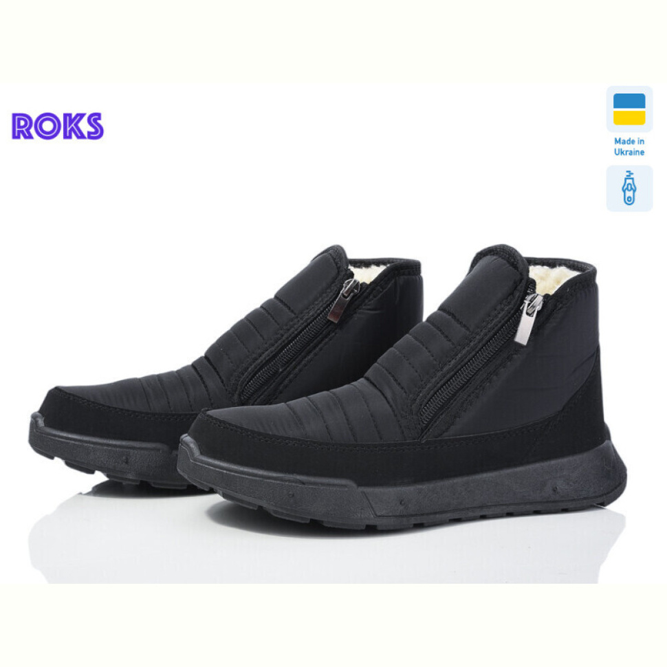 Дутики Roks Марго1 чорний