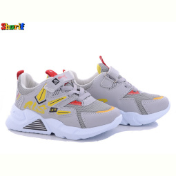 Кроссовки Sharif 049 grey-red (26-30)