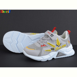 Кроссовки Sharif 049 grey-red (26-30)