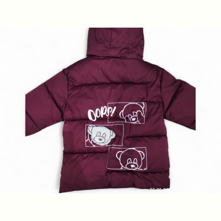 Куртка Kids-modnik 2505 бордовий