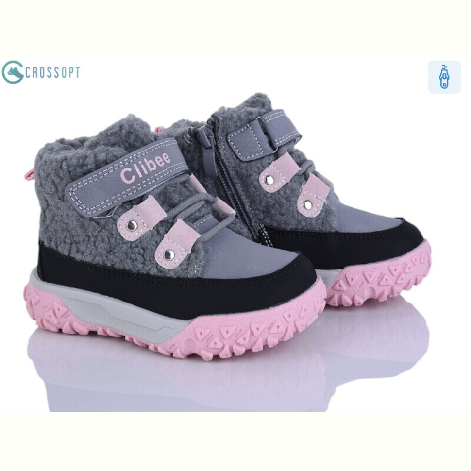 Ботинки CROSSOPT TA32 grey-pink Ботинки CROSSOPT TA32 grey-pink