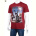 Футболка BIG 3707-116-7 bordo