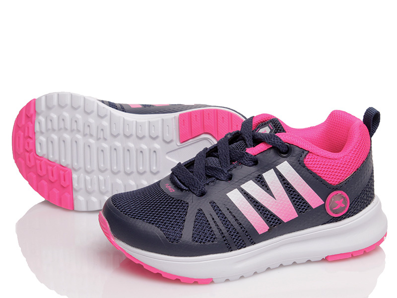Кроссовки Kidsmix N4064b4 navy-hotpink