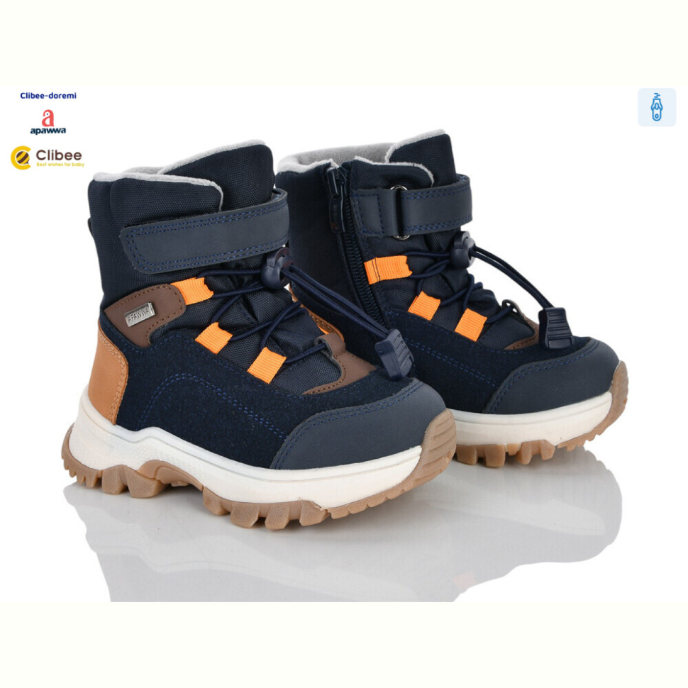Ботинки Clibee-Doremi AB3620 navy-brown