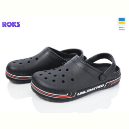 Кроксы Roks Dago 519 чорний