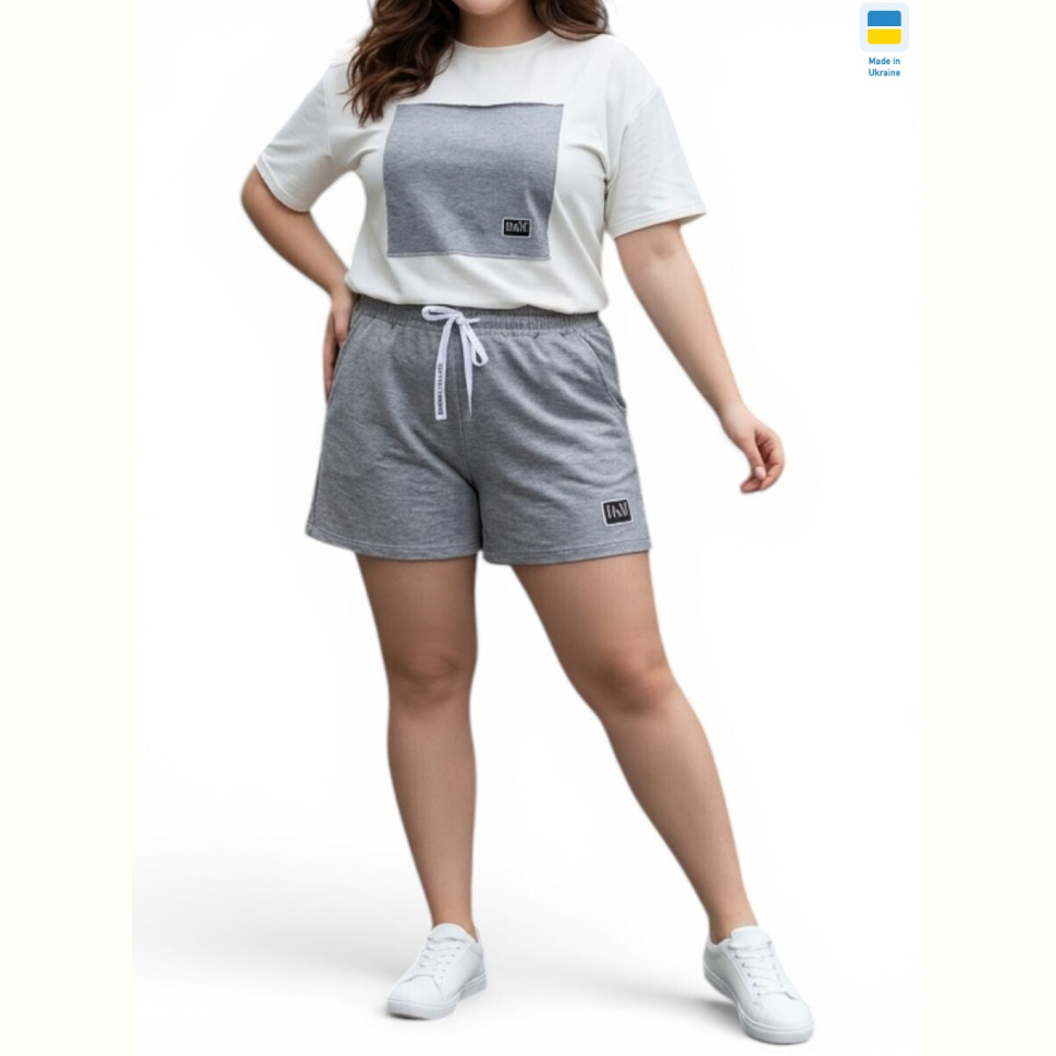 Костюм Sport style 1269 св.сірий