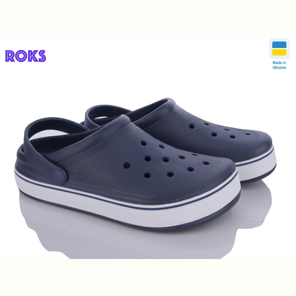 Кроксы Roks 523 т.синій