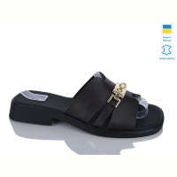 Шлепки Sali 557 корич.к.