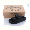 Шлепки Restime TWL22034 black