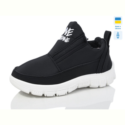 Ботинки Inblue N318 чорний-білий