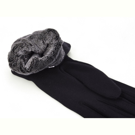 Перчатки PAIDI 73-3 трикотаж black